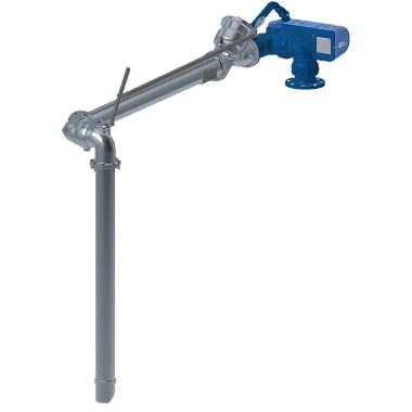 Nożycowe ramię górnego załadunku