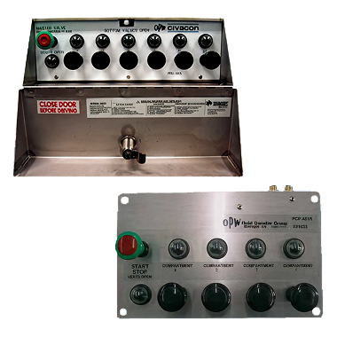 Ospr zęt pneumatyczny do cystern – jednostki sterujące